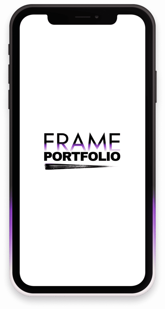 Frame Portfolio Logo Web Agency for Art